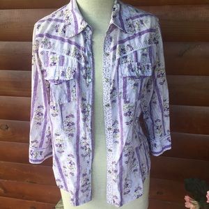 3 for 10$ Western Style Pearl Button Shirt